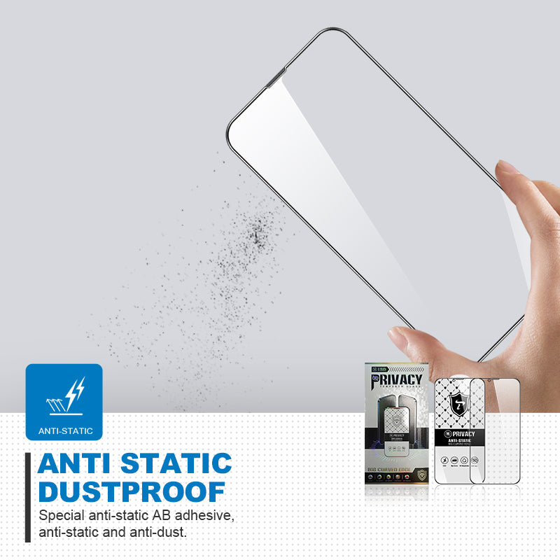 iPhone Panzerglas mit Montierungshilfe matt